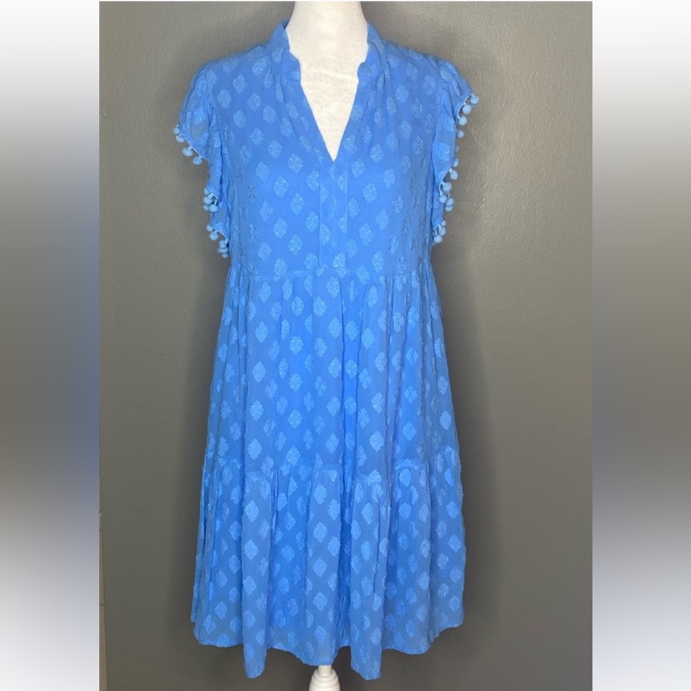 NWT! Lilly Pulitzer Arleah Blue Thistle Daiquiri Ditsy Rayon - Size 2